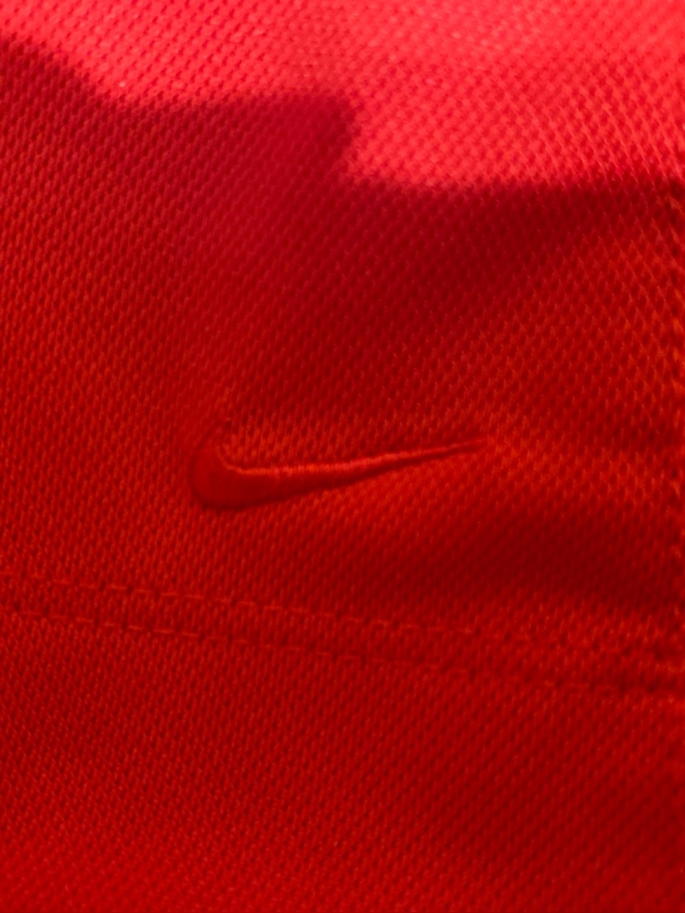 Nike golf dri-fit sleeveless red polo, womens size medium - Picture 4 of 5